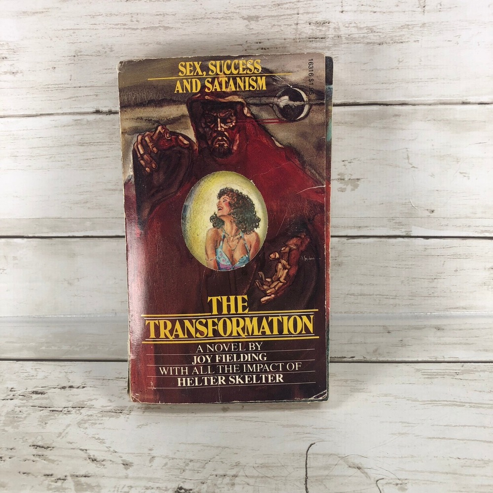 The Transformation Joy Fielding Vintage Paperback 1976 Satanism Cult Thriller
